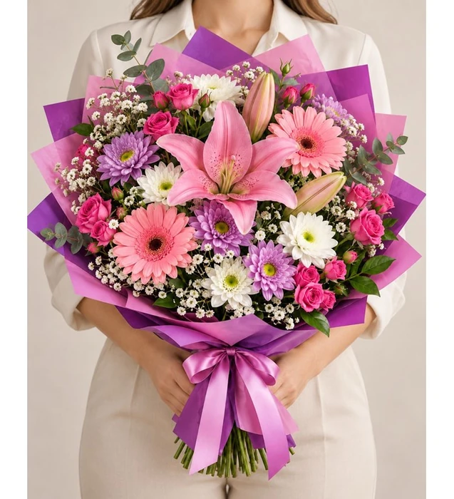 Hira Lavender Joy Bouquet