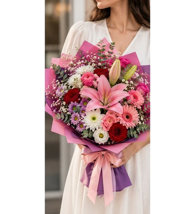 Hira Soft Romance Bouquet
