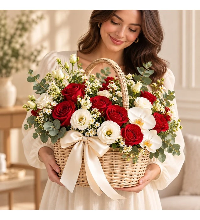Hira Signature Red Basket